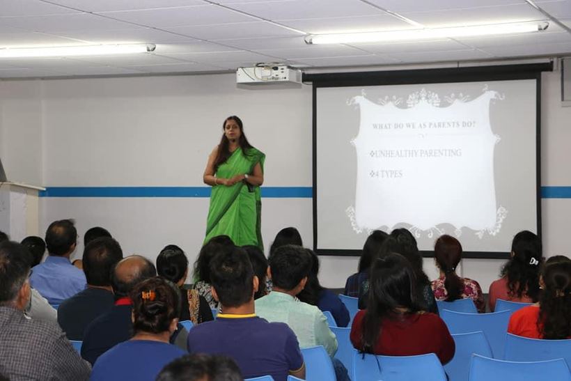 Dr. Swapna Palkar — a moment from talks and gatherings